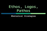 Ethos, Logos, Pathos Rhetorical Strategies. Is this persuasive?  Whenever you read an argument you must ask yourself, “Is this persuasive? And if so,