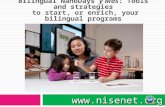 Bilingual NanoDays y Más: Tools and strategies to start, or enrich, your bilingual programs .