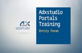 Adxstudio Portals Training Entity Forms. Robert Bailey, Msc Product Engineer Adxstudio Inc.