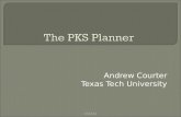 Andrew Courter Texas Tech University CS5331.  PKS Why PKS? STRIPS The Databases Inference Algorithm Extended Features  PKS Examples  Conclusion and.
