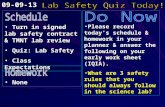 Turn in signed lab safety contract & TMNT lab review Turn in signed lab safety contract & TMNT lab review Quiz: Lab Safety Quiz: Lab Safety Class Expectations.