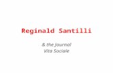 Reginald Santilli & the Journal Vita Sociale. Social Commitment Segni 1908-1981Val d’Aosta Assistant to FUCI (Federation of Italian Catholic Universities)