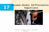Copyright © Cengage Learning. All rights reserved. 17 Second-Order Differential Equations.
