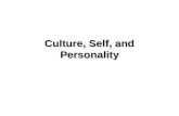 Culture, Self, and Personality. Culture’s Impact on Personality  Before highlighting some important concepts and research findings noted by Matsumoto.