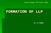 FORMATION OF LLP Malad Goregaon CPE Study Circle1 CA.J M TIWARI.