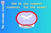 The Ashcombe School Gov Dev Jun 04 1 5/23/2015 How do you support students for the exams?