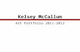 Kelsey McCallum Art Portfolio 2011-2012. Self Portrait –Tube Slackerville. Acrylic on shipping tube. 3”x24”