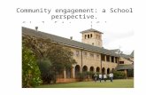 Community engagement: a School perspective. School of Arts and Sciences Brisbane.