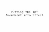 Putting the 18 th Amendment into effect. 1.Formal implementation – Transfer of functions – Restructuring institutions/new institutions 2.Ongoing work.