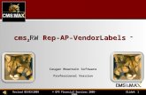 Slide#: 1© GPS Financial Services 2008-2009Revised 05/03/2009 cms 2 RW Rep-AP-VendorLabels ™ Cougar Mountain Software Professional Version.