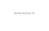 Revise lecture 31 1. Principles of consolidated financial statements 2.