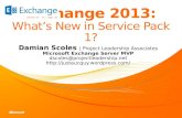 Damian Scoles | Project Leadership Associates Microsoft Exchange Server MVP dscoles@projectleadership.net
