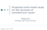 Projected-shell-model study for the structure of transfermium nuclei Yang Sun Shanghai Jiao Tong University Beijing, June 9, 2009.