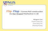 : Convex Hull construction via Star-Shaped Polyhedron in 3D Mingcen Gao Thanh-Tung Cao Tiow-Seng Tan Zhiyong Huang Flip- Flop.
