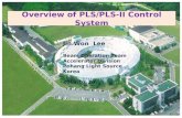 Overview of PLS/PLS-II Control System Jin Won Lee Beam Operation Team Accelerator Division Pohang Light Source Korea 2009.07.26.