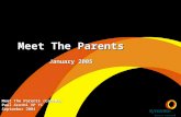 1 Meet The Parents January 2005 Meet The Parents (Canada) Paul Acerbi VP YC September 2004.