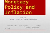 Gold, Monetary Policy and Inflation FINA 425 Assist. Prof. Dr. Korhan Gokmenoglu Submitted by: Emil Seyidov 117465 Shahmar Aghalarov 117178.