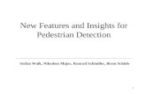 1 New Features and Insights for Pedestrian Detection Stefan Walk, Nikodem Majer, Konrad Schindler, Bernt Schiele.