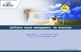 Experience, Technology and Focus in Mid Market CRM Soffront Asset management: An Overview.