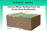 Seismic waves. When an earthquake occurs shockwaves of energy, called seismic waves, are released from the earthquake focus. They shake the Earth and.