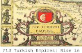 11.3 Turkish Empires: Rise in Anatolia. The Rise of the Turks Abbasids (Islamic Dynasty) –Began to buy Turkish children and slaves for their skill and.