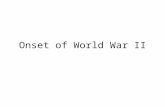 Onset of World War II. Agenda 1.Bell Ringer: Quick Review of Interwar Period (5) 2.Lecture: Beginning of World War II (20) 3.Lend-Lease Act Quote (8)