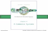 E-Commerce Systems Chapter 8 Copyright © 2010 by the McGraw-Hill Companies, Inc. All rights reserved. McGraw-Hill/Irwin.