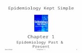 GerstmanChapter 11 Epidemiology Kept Simple Chapter 1 Epidemiology Past & Present.