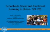 The Collaborative for Academic, Social, and Emotional Learning UIC Schoolwide Social and Emotional Learning in Illinois: SEL 201 Roger P. Weissberg CASEL.
