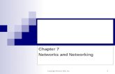 Copyright Prentice Hall, Inc. 1 Computers: Information Technology in Perspective, 11e Larry Long and Nancy Long Chapter 7 Networks and Networking.
