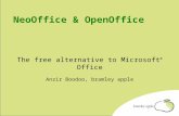 NeoOffice & OpenOffice The free alternative to Microsoft ® Office Anzir Boodoo, bramley apple.
