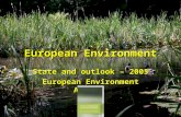 European Environment State and outlook – 2005 European Environment Agency.