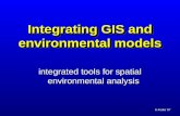 K.Fedra ‘97 Integrating GIS and environmental models integrated tools for spatial environmental analysis.
