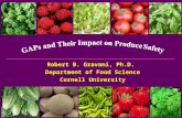 Robert B. Gravani, Ph.D. Department of Food Science Cornell University.