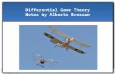 Differential Game Theory Notes by Alberto Bressan.