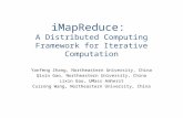 IMapReduce: A Distributed Computing Framework for Iterative Computation Yanfeng Zhang, Northeastern University, China Qixin Gao, Northeastern University,