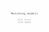 Matching models Bill Evans ECON 60303 1. 2 3 Treatment: private college Control: public 4.