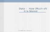 CS 128/ES 228 - Lecture 7a1 Data – How (Much of) It Is Stored.