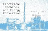 Electrical Machines and Energy Conversion Unit 1 Deck 2 DC Generator Basics.