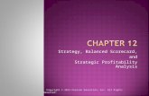 Copyright © 2015 Pearson Education, Inc. All Rights Reserved. Strategy, Balanced Scorecard, and Strategic Profitability Analysis.