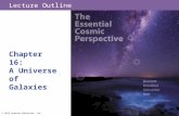 Lecture Outline Chapter 16: A Universe of Galaxies © 2015 Pearson Education, Inc.