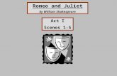Romeo and Juliet by William Shakespeare Act I Scenes 1-5.