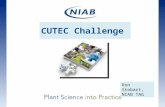 CUTEC Challenge Ron Stobart, NIAB TAG. The result of the integration of TAG (The Arable Group) and NIAB (National Institute of Agricultural Botany) A.