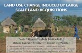 LAND USE CHANGE INDUCED BY LARGE SCALE LAND ACQUISITIONS Paolo D’Odorico 1,2, Maria Cristina Rulli 3 Stefano Casirati 3, Kyle Davis 1, Jampel Dell’Angelo.