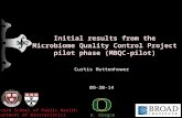 Initial results from the Microbiome Quality Control Project pilot phase (MBQC-pilot) Curtis Huttenhower 09-30-14 Harvard School of Public Health Department.