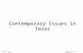 Contemporary Issues in Texas ©2012, TESCCC Grade 7 Unit 13, Lesson 1.