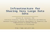Infrastructure for Sharing Very Large Data Sets  Antonio M. Ferreira, PhD Executive Director, Center for Simulation and Modeling.