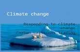 Climate change Responding to climate change Carbon emissions trading.
