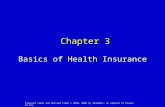 Chapter 3 Chapter 3 Basics of Health Insurance Elsevier items and derived items © 2010, 2008 by Saunders, an imprint of Elsevier Inc.