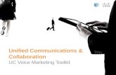 Unified Communications & Collaboration UC Voice Marketing Toolkit.